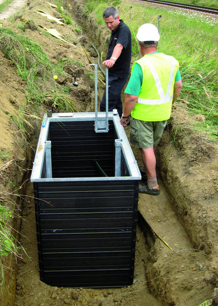 ROM-Box für handelsübliche Abdeckung2