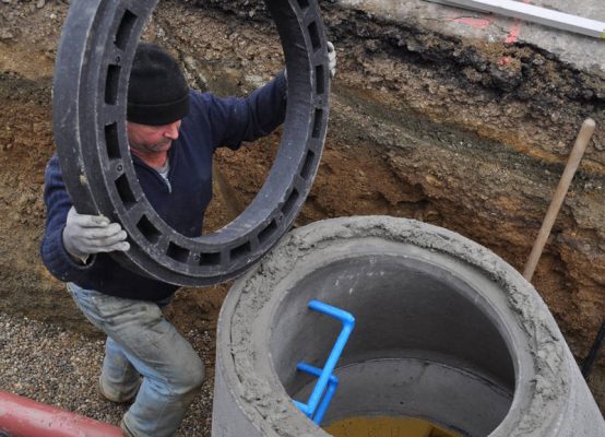 Passenden Ausgleichsring aufsetzen